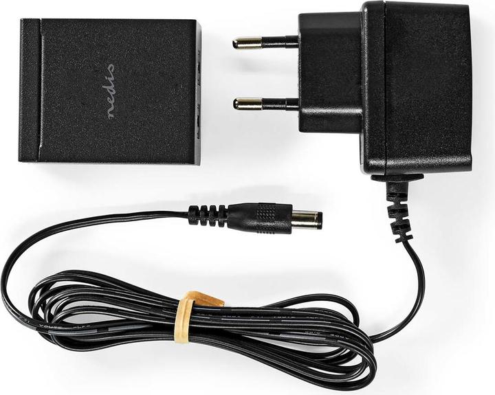 Produktbild Nedis TosLink-Splitter 2-Weg Anschlüsse – Eingang: TosLink Buchse Anschlüsse – Ausgang: 2X TosLink D