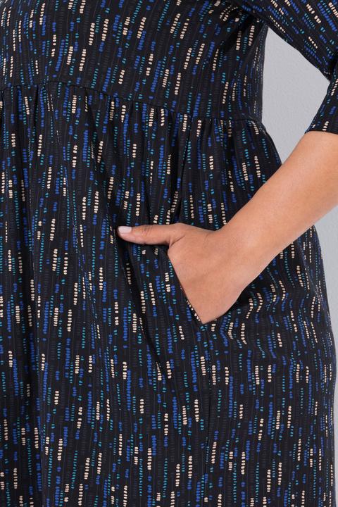 Immagine prodotto Ulla Popken Longshirt, A-Linie, Tunika-Ausschnitt, 3/4-Arm (56)