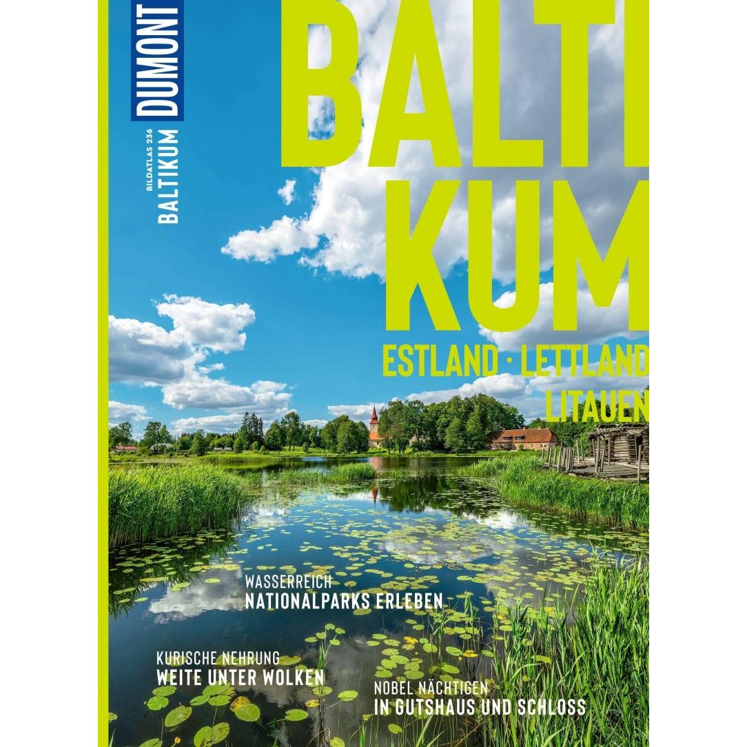 Bildatlas Baltikum, Landkarte