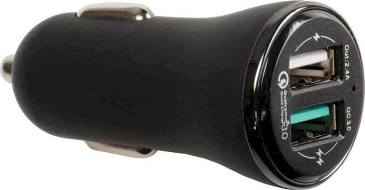 Produktbild Brodit Cig-plug adapter Dual USB