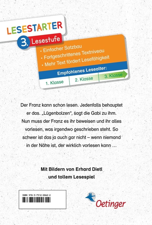 Image du produit Neues vom Franz (Allemand, Christine Nöstlinger, Erhard Dietl, 2020)