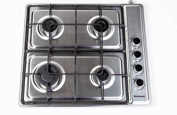 Image du produit Ravanson Cooker K-04SNG (Gas cooktop, 4 fields, Not applicable, inox color)