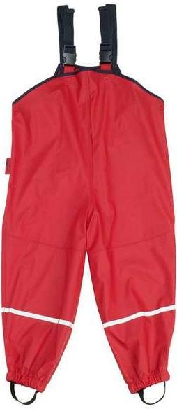 Actual product image Playshoes Rain dungarees red (92)