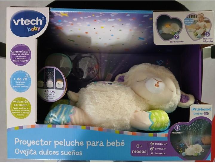 Actual product image VTech LED Plüschtier Projektionslampe Schaf Sweet Dreams 15 x 32 x 12 cm