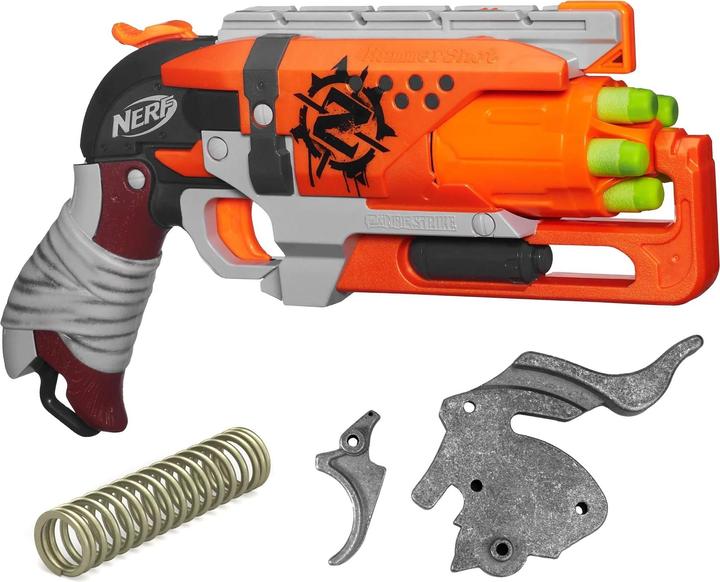 Actual product image Nerf - Zombie Strike Hammershot inkl. Blasterparts - Gunmetal-Set