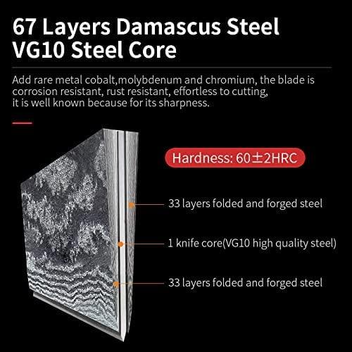 Produktbild Wolfblood Damastmesser Set 2er (19 cm)