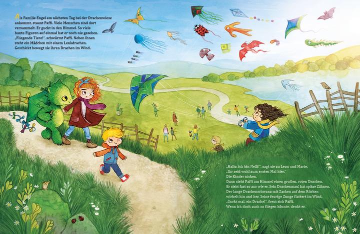 Actual product image Jumbo Paffi. Ein kleiner Drache auf dem Drachenfest (German, Leonie Daub, Bettina Göschl, 2020)