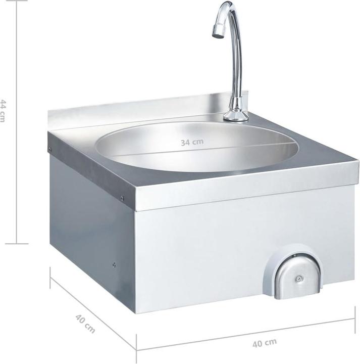 Image du produit vidaXL Handwaschbecken (40 cm, 40 cm)
