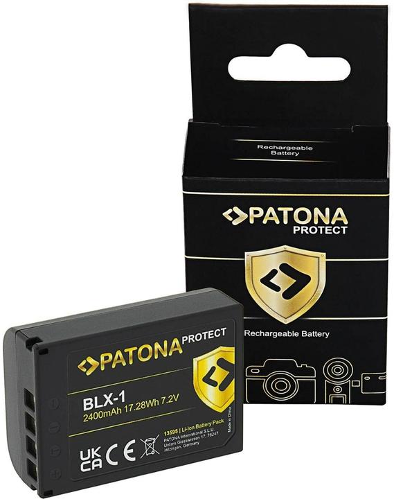 Image du produit Patona Batterie Protect Olympus BLX-1 OM-1 (Batterie)