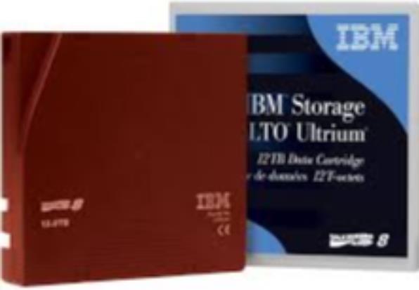 Actual product image IBM LTO-8 Ultra 12 (LTO-8 Ultrium, 12000 GB)