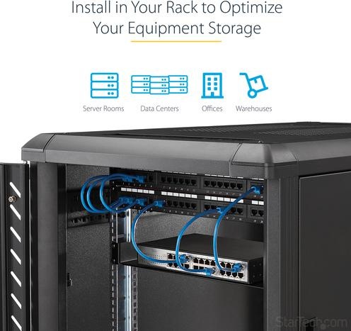 Produktbild StarTech Server Rack Cabinet Shelf