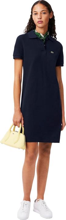 Actual product image Lacoste Womens/Ladies Petit Pique Polo Shirt Dress (36)