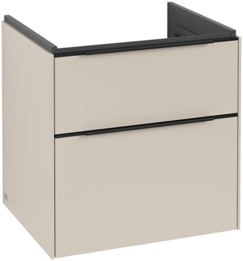 Cashmere Grey, Volcano Black