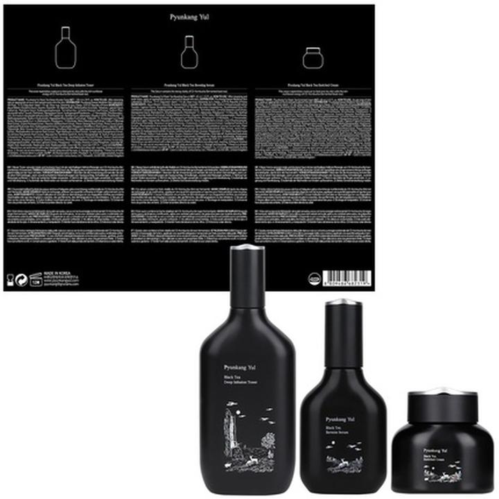 Actual product image Pyunkang Yul Black Tea Korean Skincare Set (Facial care set)