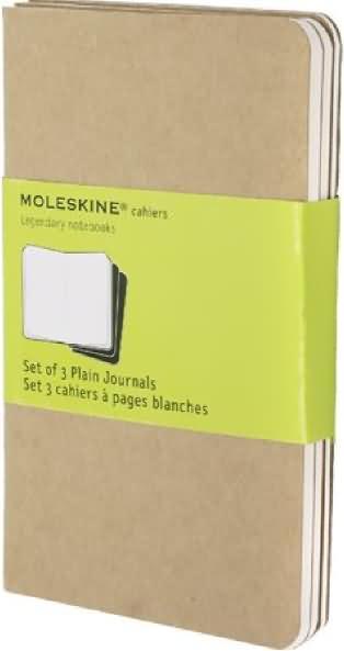 Actual product image Moleskine Cahier Pocket (A6, Plain, Soft cover)
