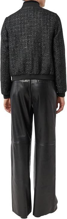 Actual product image Comma Indoor-Jacke Kurzer Blouson mit dezentem Glitzergarn (36)