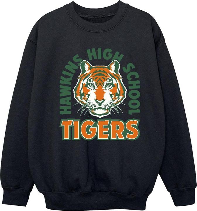 Produktbild Netflix Stranger Things Hawkins Arch Tiger Sweatshirt Mädchen (128)