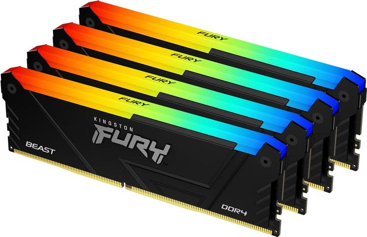 Kingston Fury Beast (2 x 8GB, 3600 MHz, DDR4-RAM, DIMM)