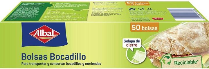 Image du produit Albal Sac à embouchures - Pack de 50