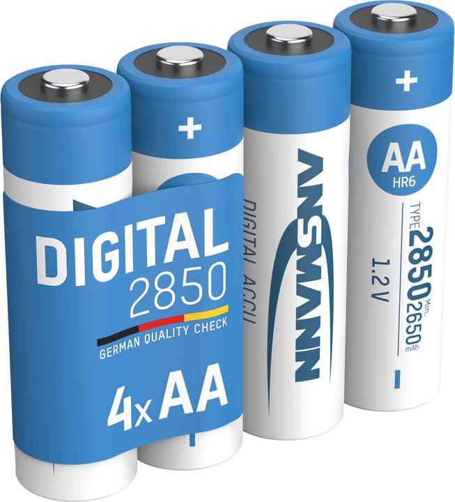 Actual product image Ansmann AA (4 pcs., AA, 2850 mAh)