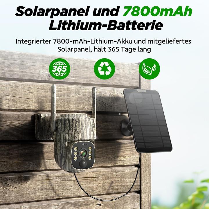 Produktbild Voopeak Wildkamera mit App & Nachtsicht