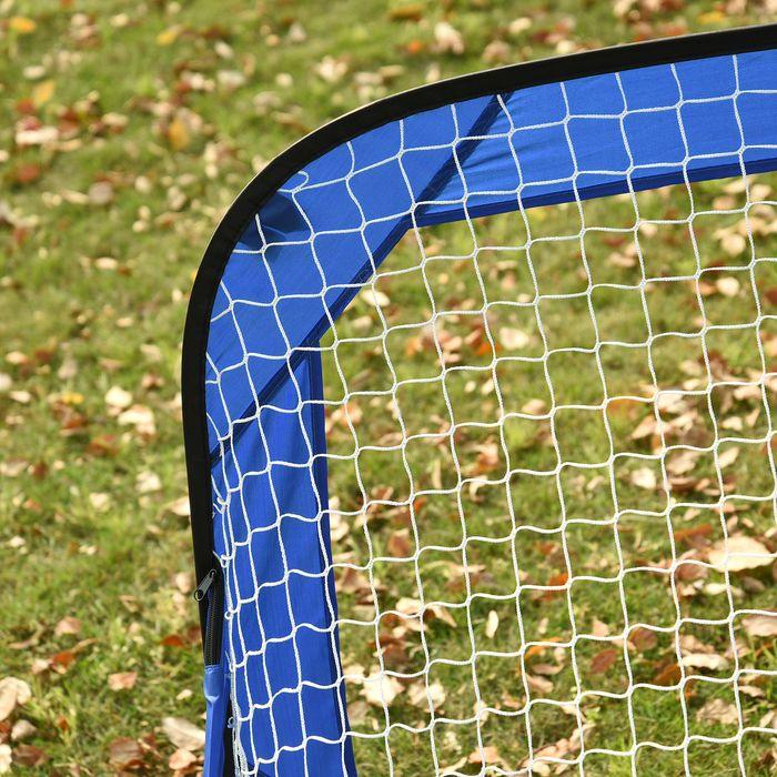 Immagine prodotto Swisshandel24 Porte da calcio, porta pop up, rete da calcio portatile, set di 2 mini porte, mobile con borsa da