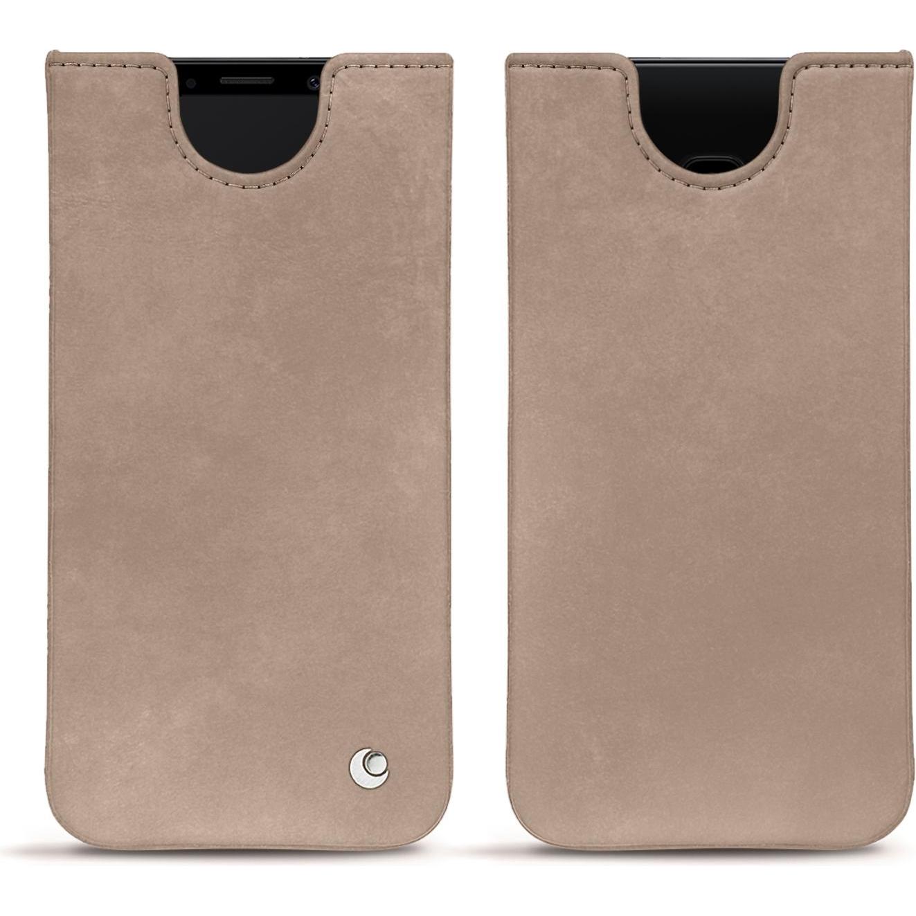 Thumbnail - Noreve Lederschutzhülle (Samsung Galaxy S9), Smartphone Hülle, Beige