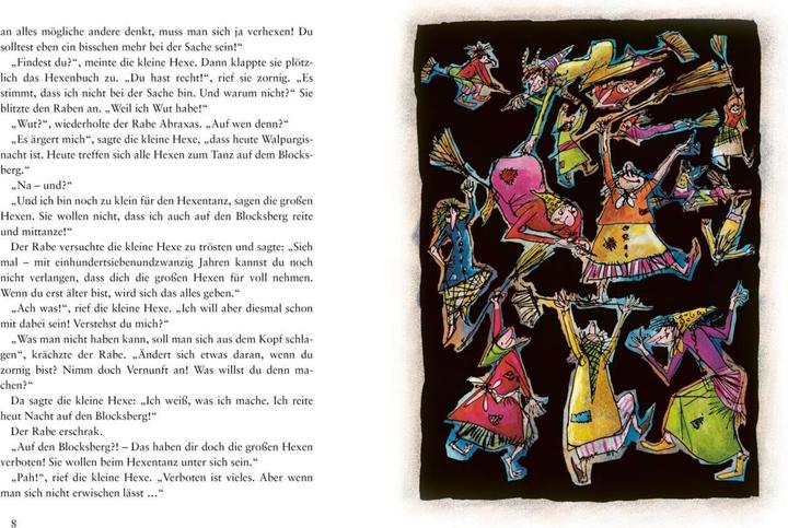 Actual product image Die kleine Hexe (German, Mathias Weber, Otfried Preussler, 2023)