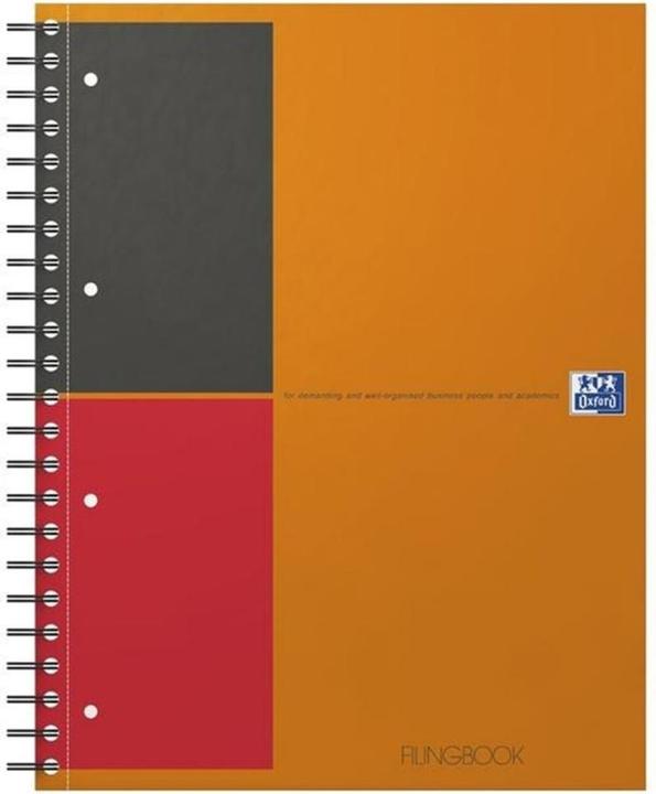 Image du produit Oxford Bloc-notes Filingbook (A4+, À rayures, Couverture rigide)