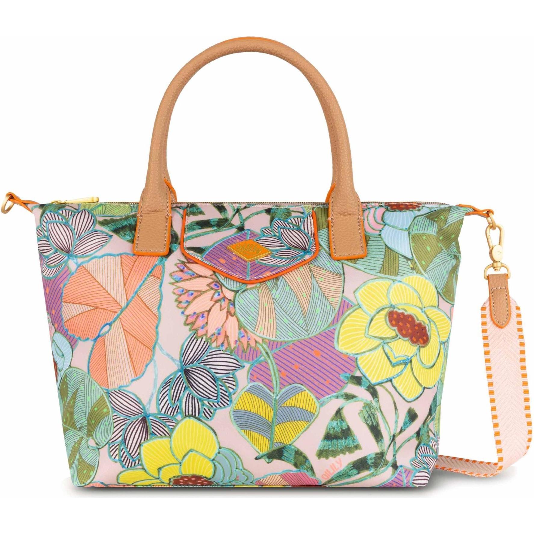 Oilily, Tasche, Hippie Handtasche 26 cm, Beige, (8 l)