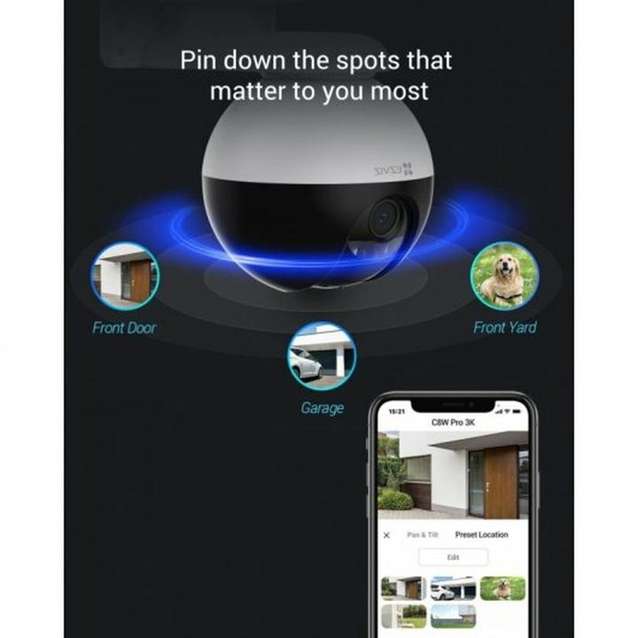 Actual product image EZVIZ C8W Pro (2048 x 1080 Pixels)