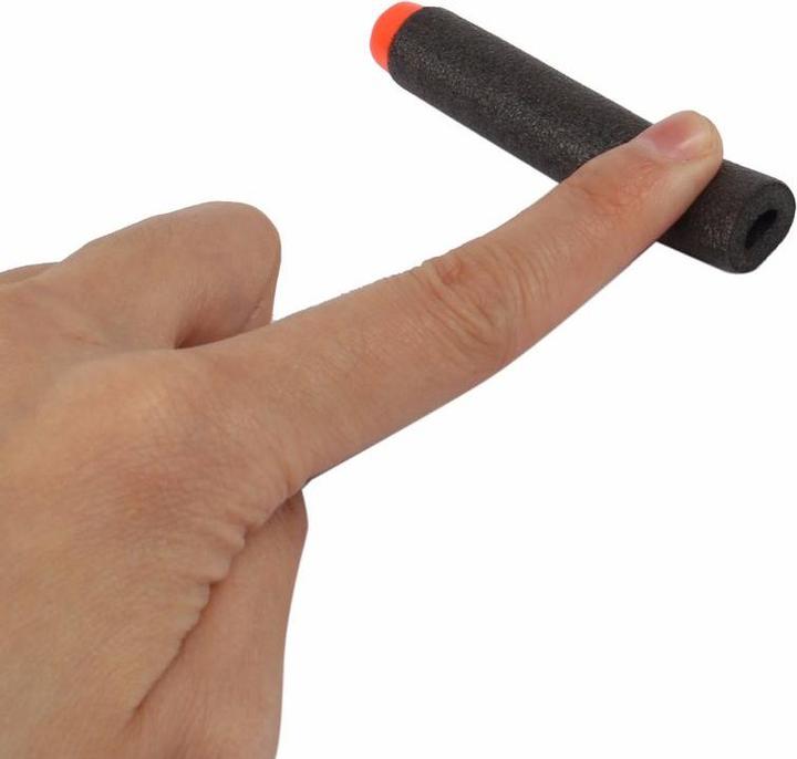 Image du produit Hermex Jeu de fléchettes de 100 pièces en noir pour NERF N-Strike Elite