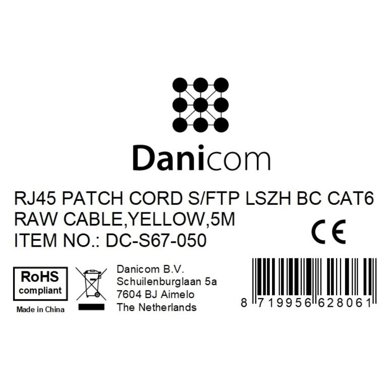 Dsit Cat 6 Netzwerkkabel Lsoh (S/Ftp, CAT6, 5 m), Netzwerkkabel