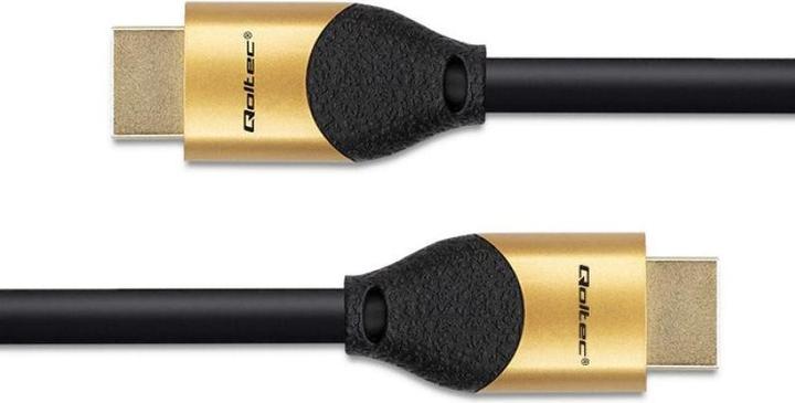 Image du produit Qoltec Cable HDMI v2.1 Ultra haute vitesse 8K | 60Hz | 26AWG | OR | 5m (5 m)