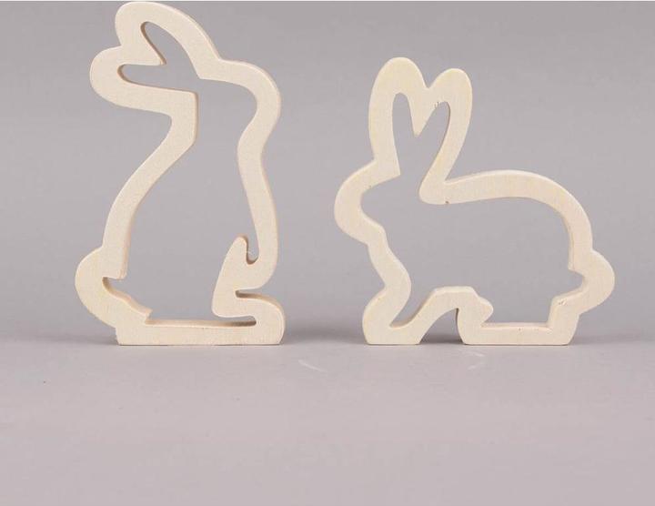 Produktbild Creativ Company Osterhasen Sperrholz (2x)