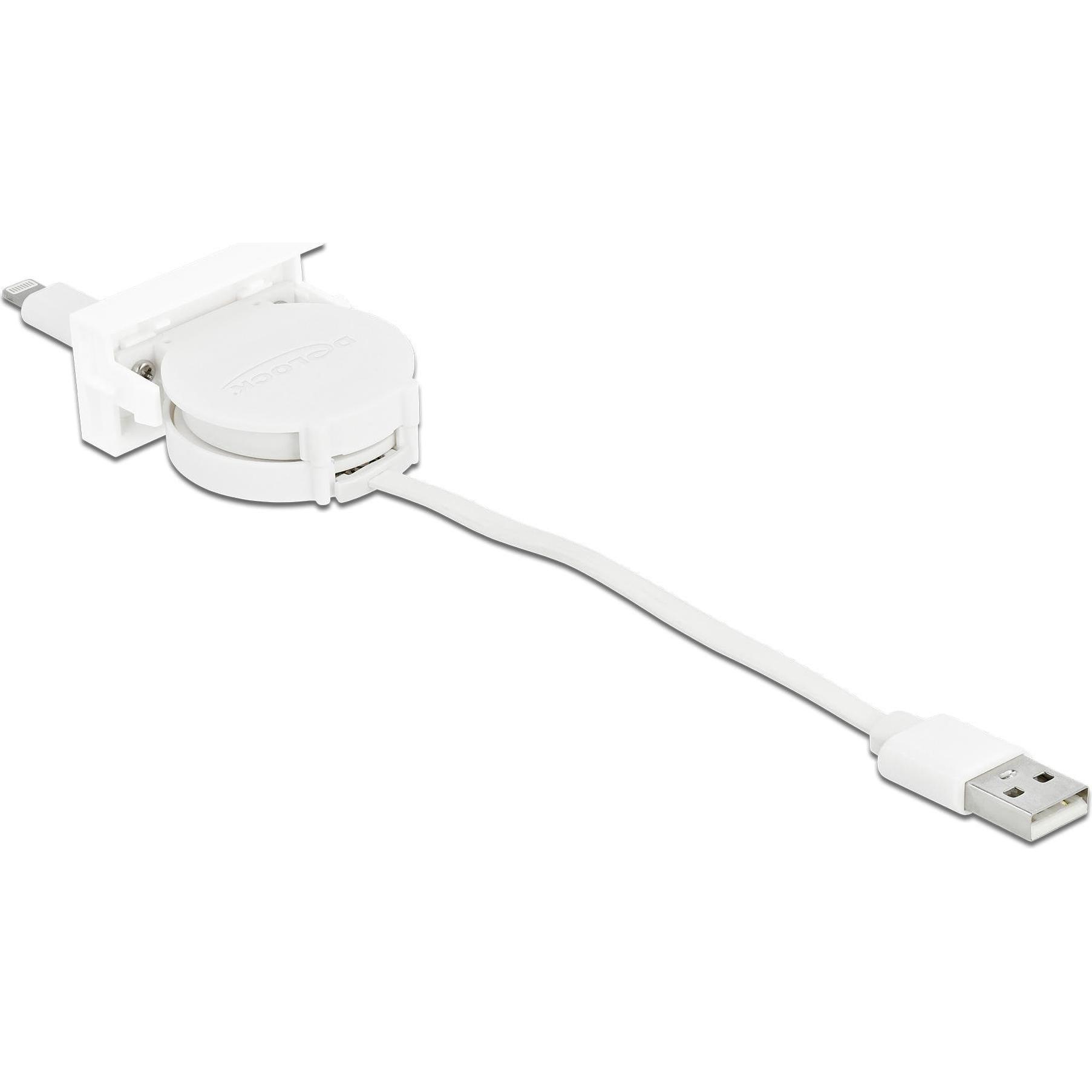 Delock USB A — USB A (0.50 m, USB 2.0), USB Kabel