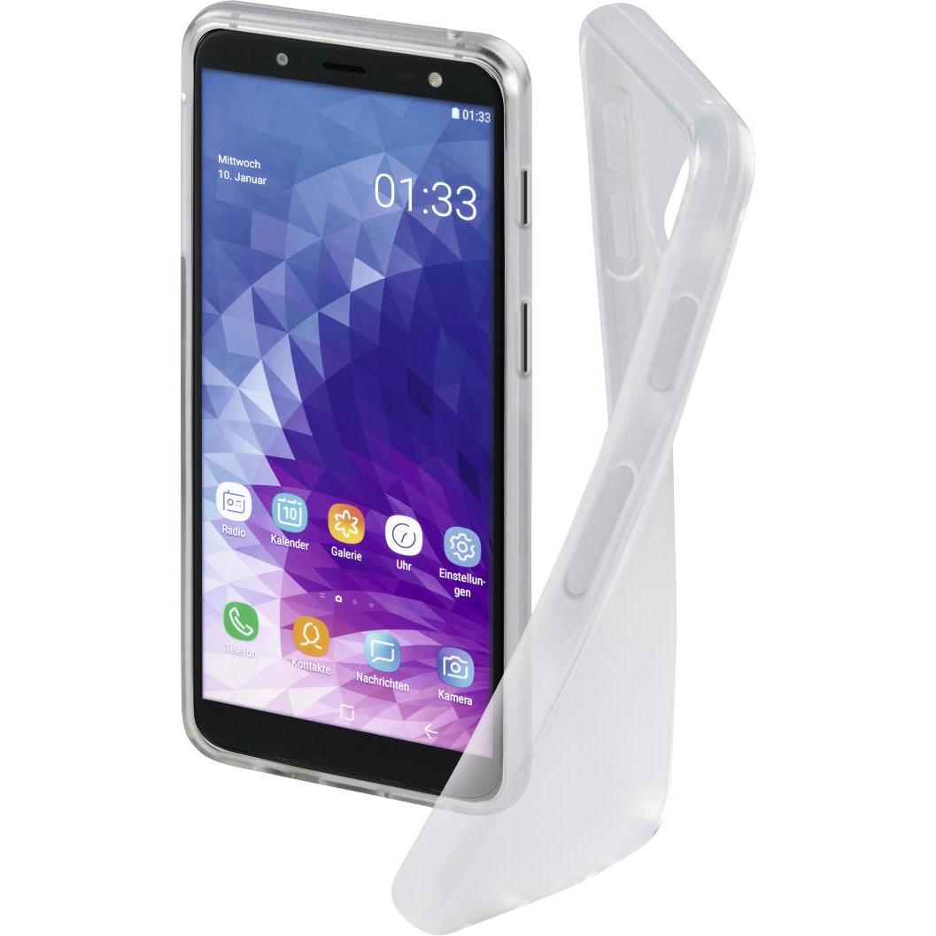 Hama Crystal Clear (Samsung Galaxy J6+), Smartphone Hülle, Transparent