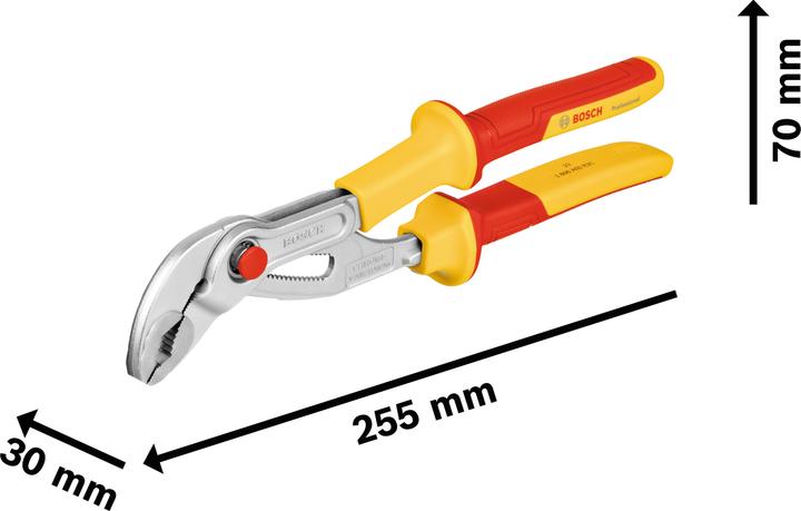 Image du produit Bosch Professional Pince à pompe à eau BOSC (255 mm)