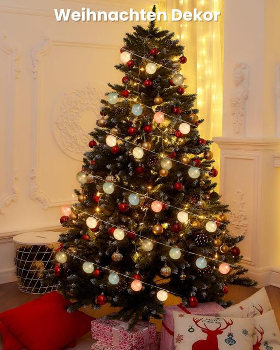 Actual product image Ciskotu Lichterkette mit 20 LED-Lampions, EU-Version (3.80 m)