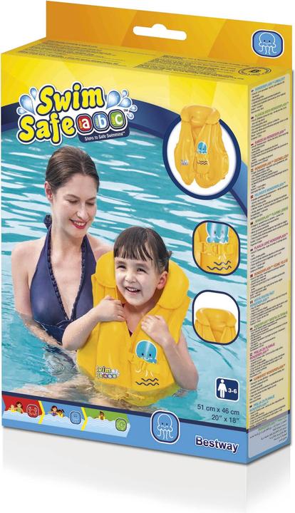 Produktbild Bestway Schwimmweste 3-6 Jahre Swim Safe Step (One Size, 19 - 30 kg)
