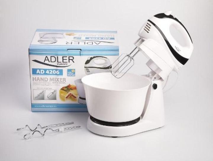 Produktbild Adler AD 4206 mixer Stand mixer Black, White (300 W)