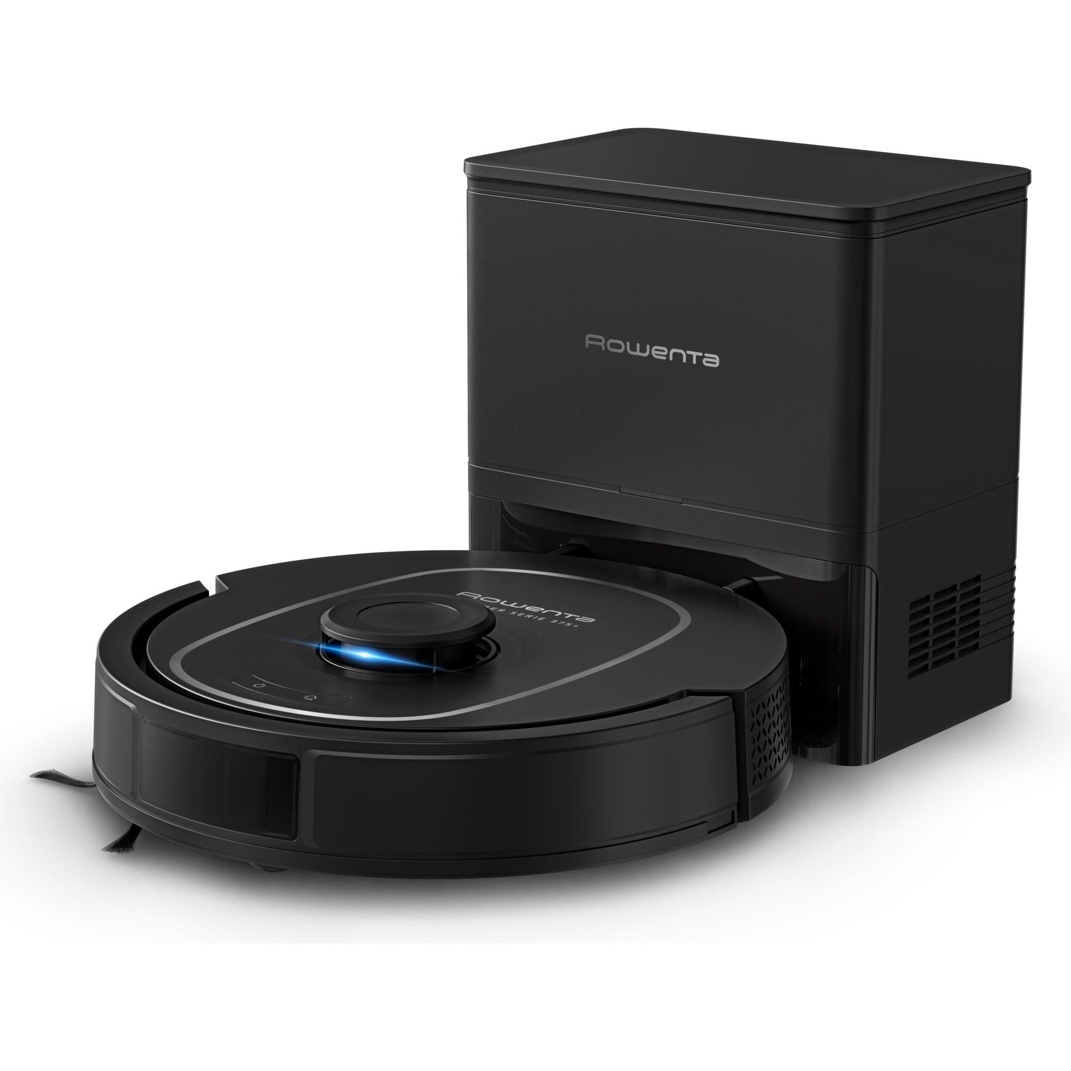 Rowenta 375+, Robot aspirapolvere, Nero