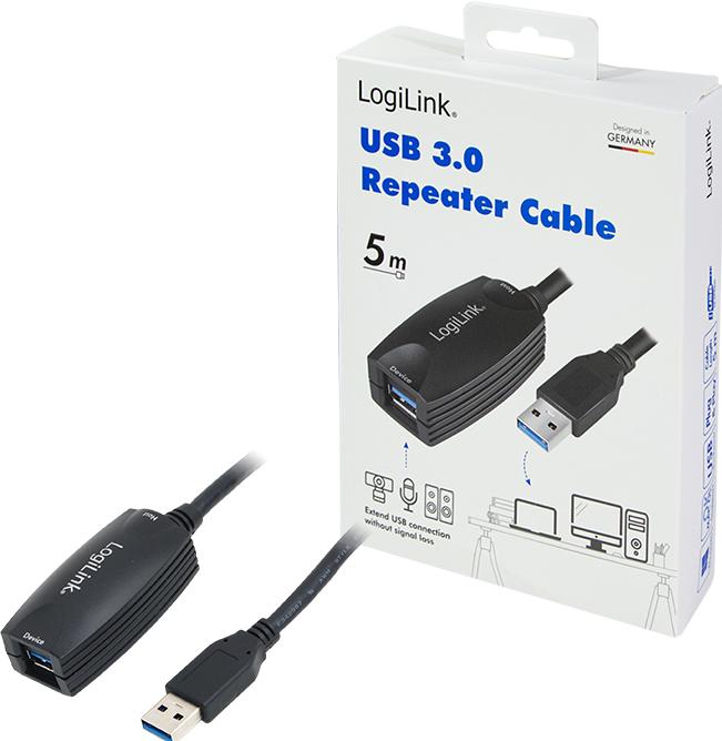 Actual product image LogiLink USB A - A (5 m, USB 3.2 Gen 1)
