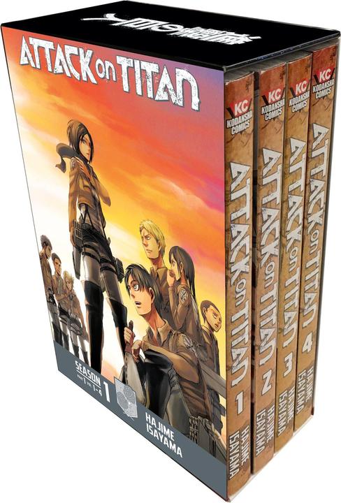 Produktbild Attack on Titan Season 1 Part 1 Manga Box Set (Englisch, Hajime Isayama, 2018)