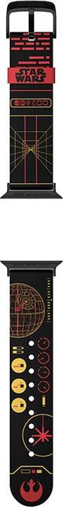 Immagine prodotto Moby Fox Bracciale Star Wars per smartwatch Death Star Trench Run (Silicone, Apple Watch)