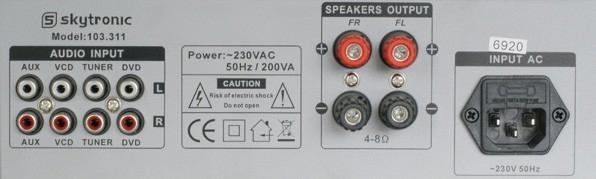 Actual product image Skytronic Pro AV400