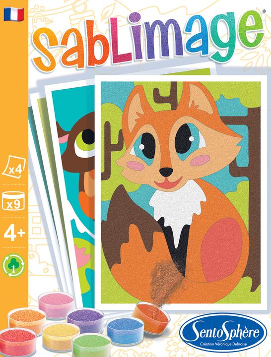 Produktbild Sentosphere Sandbilder Mini Waldtiere