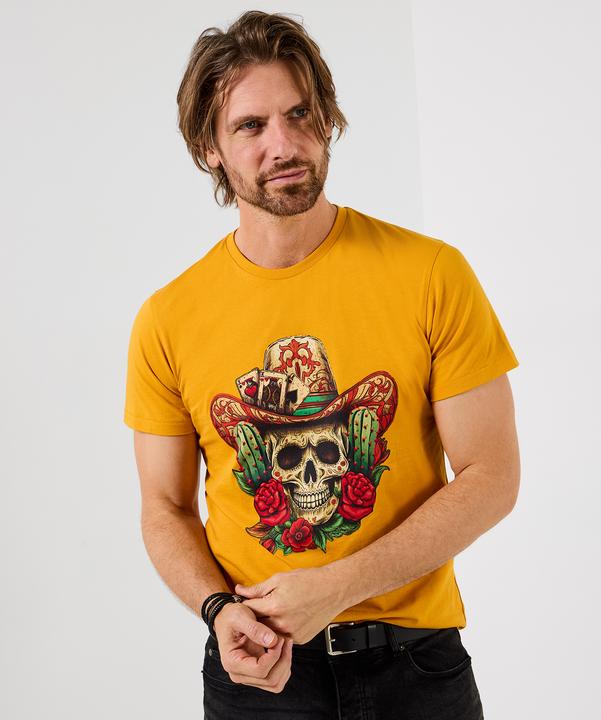 Produktbild Joe Browns Playing Card Skull Graphic Tee (XXL)