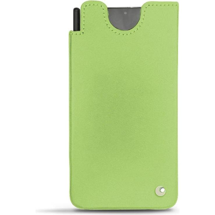 Noreve Lederschutzhülle (Samsung Galaxy S21 Ultra), Smartphone Hülle, Grün