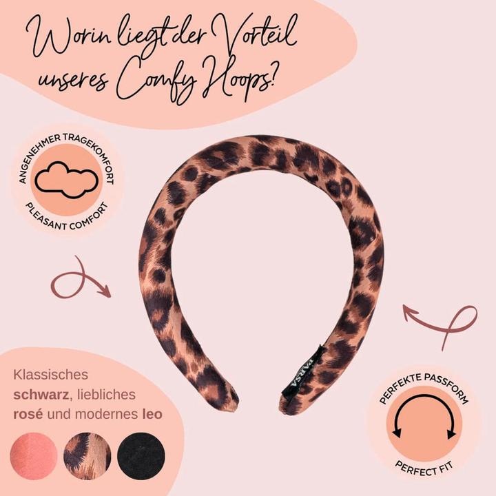 Actual product image Parsa Beauty Leopard-look headband